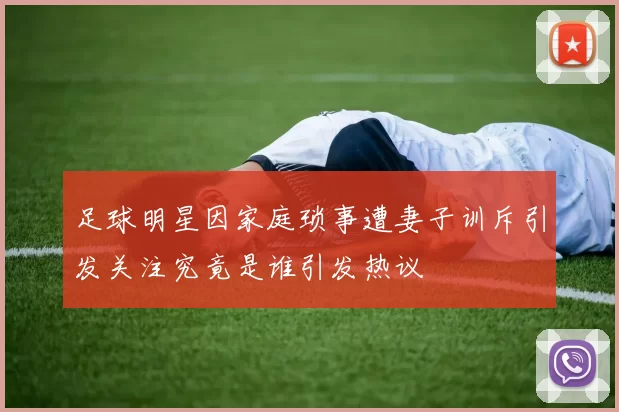 足球明星因家庭琐事遭妻子训斥引发关注究竟是谁引发热议